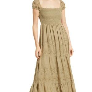 Area Stars - Size M Olivia Tiered Cotton Maxi Dress Never Worn